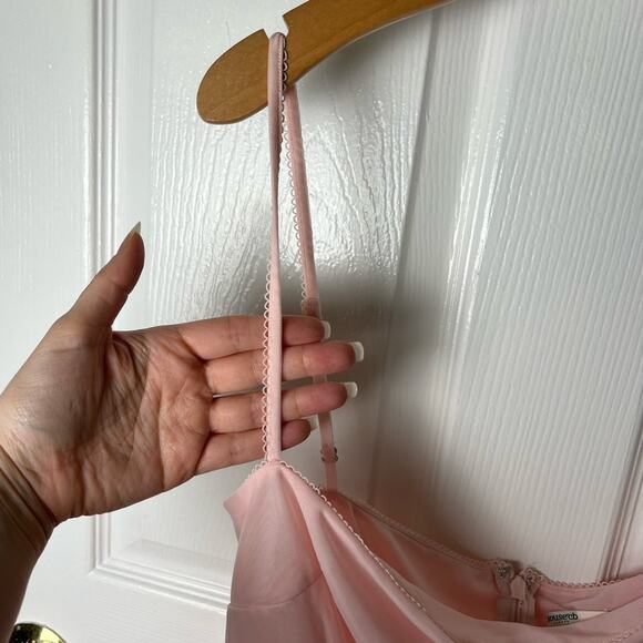 House of CB Deva Ombré Pink Sleeveless Mesh Mini Dress M - Picture 5 of 8